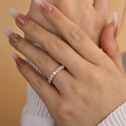 Cushion Cut Women's Wedding Band