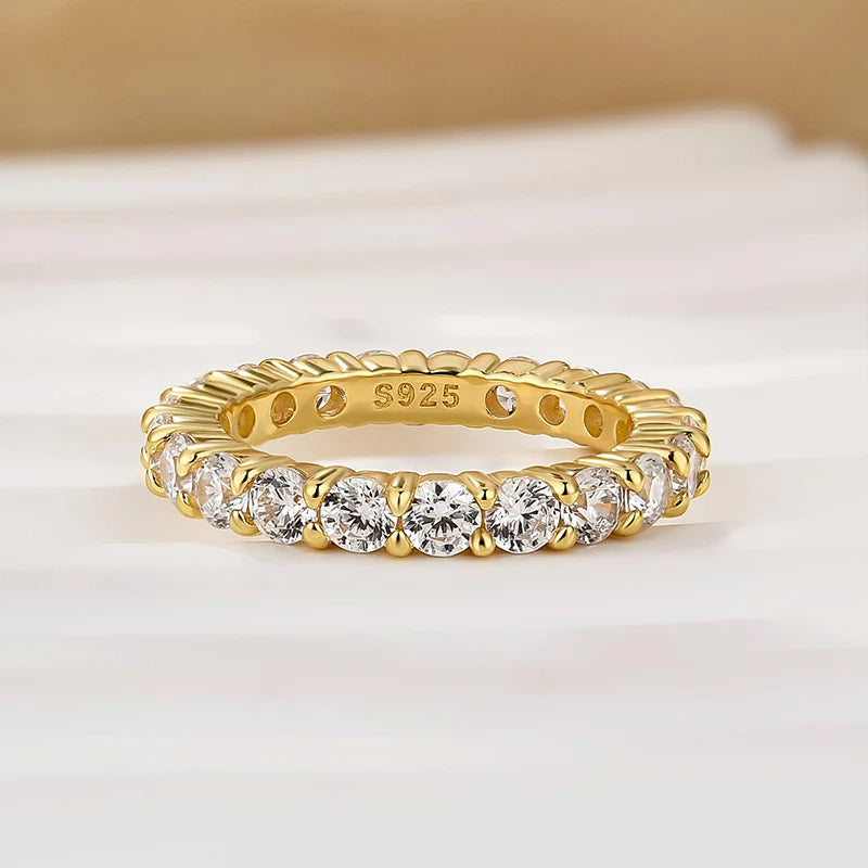 Eternity Round Cut Diamond Ring