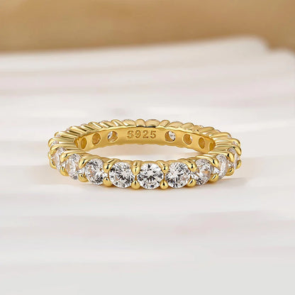 Eternity Round Cut Diamond Ring