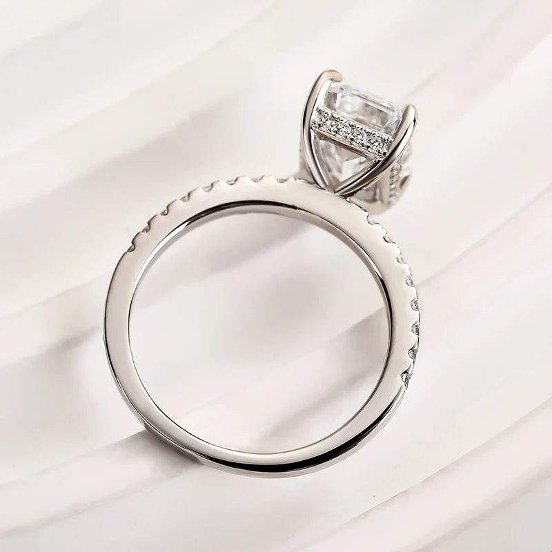 Classic Emerald Cut Engagement Ring