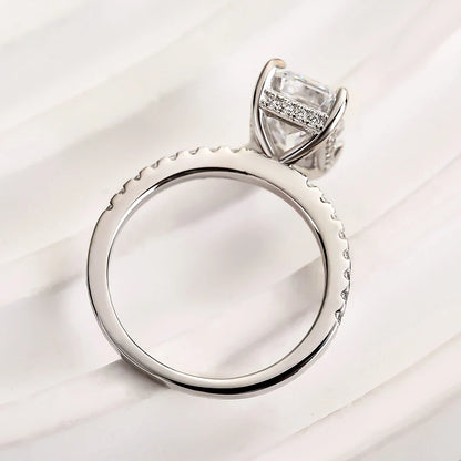 Classic Emerald Cut Engagement Ring