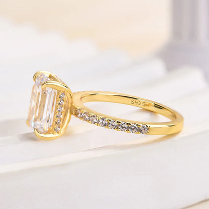Classic Emerald Cut Engagement Ring