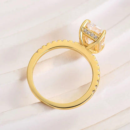 Classic Emerald Cut Engagement Ring