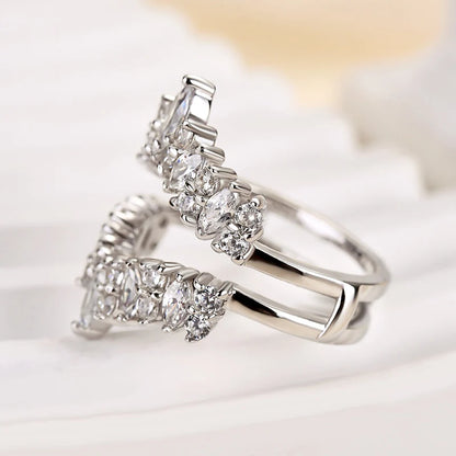Crown Stackable Wedding Ring