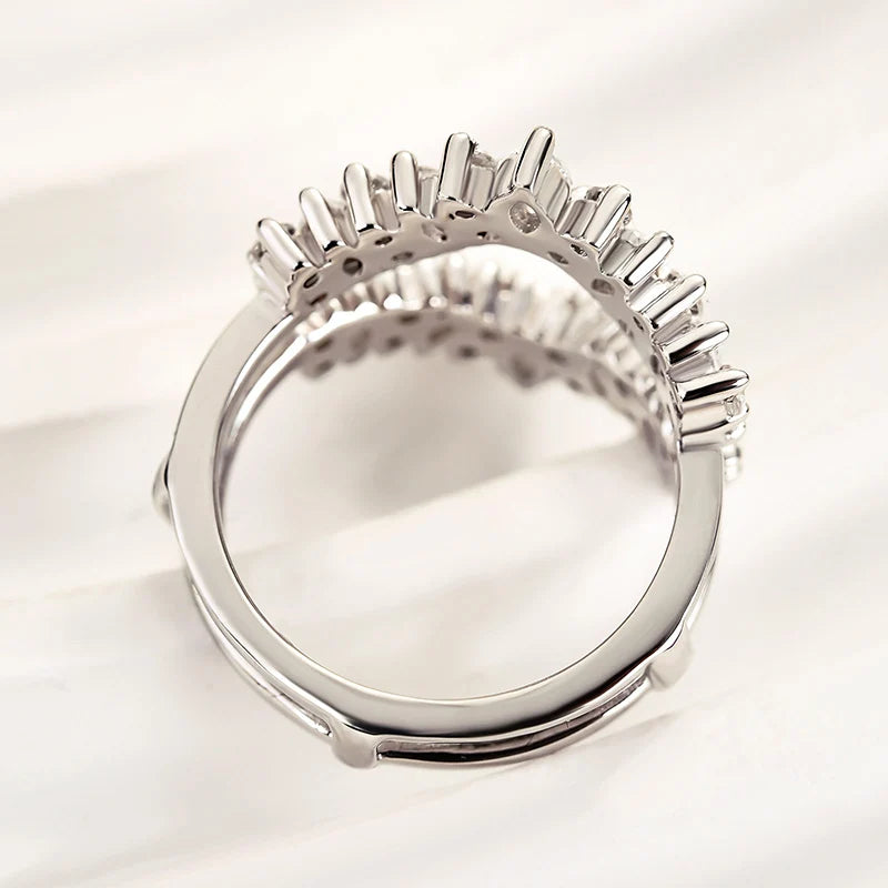 Crown Stackable Wedding Ring