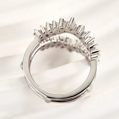 Crown Stackable Wedding Ring