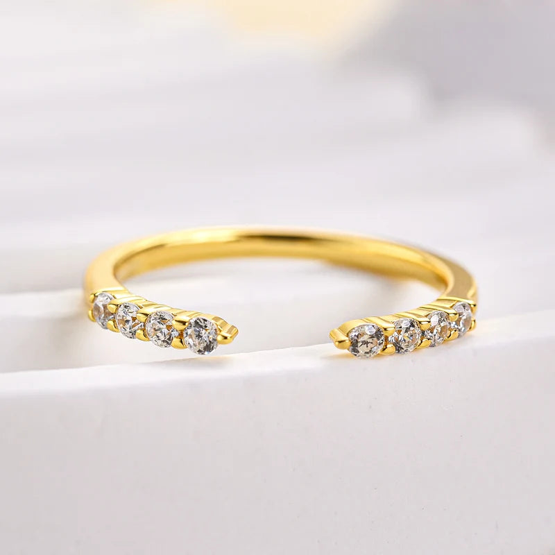 Dainty Open Wedding Ring