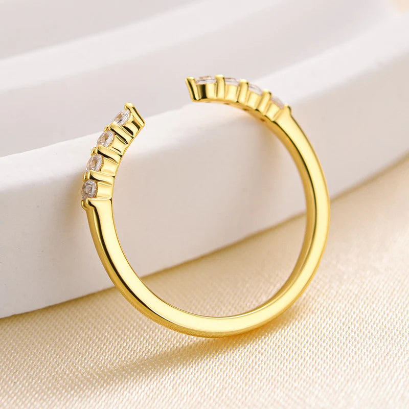 Dainty Open Wedding Ring