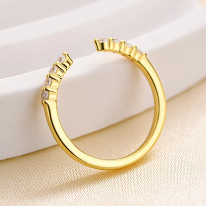 Dainty Open Wedding Ring