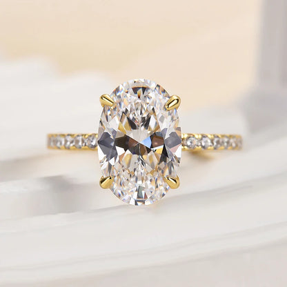 Oval Cut Engagement Ring