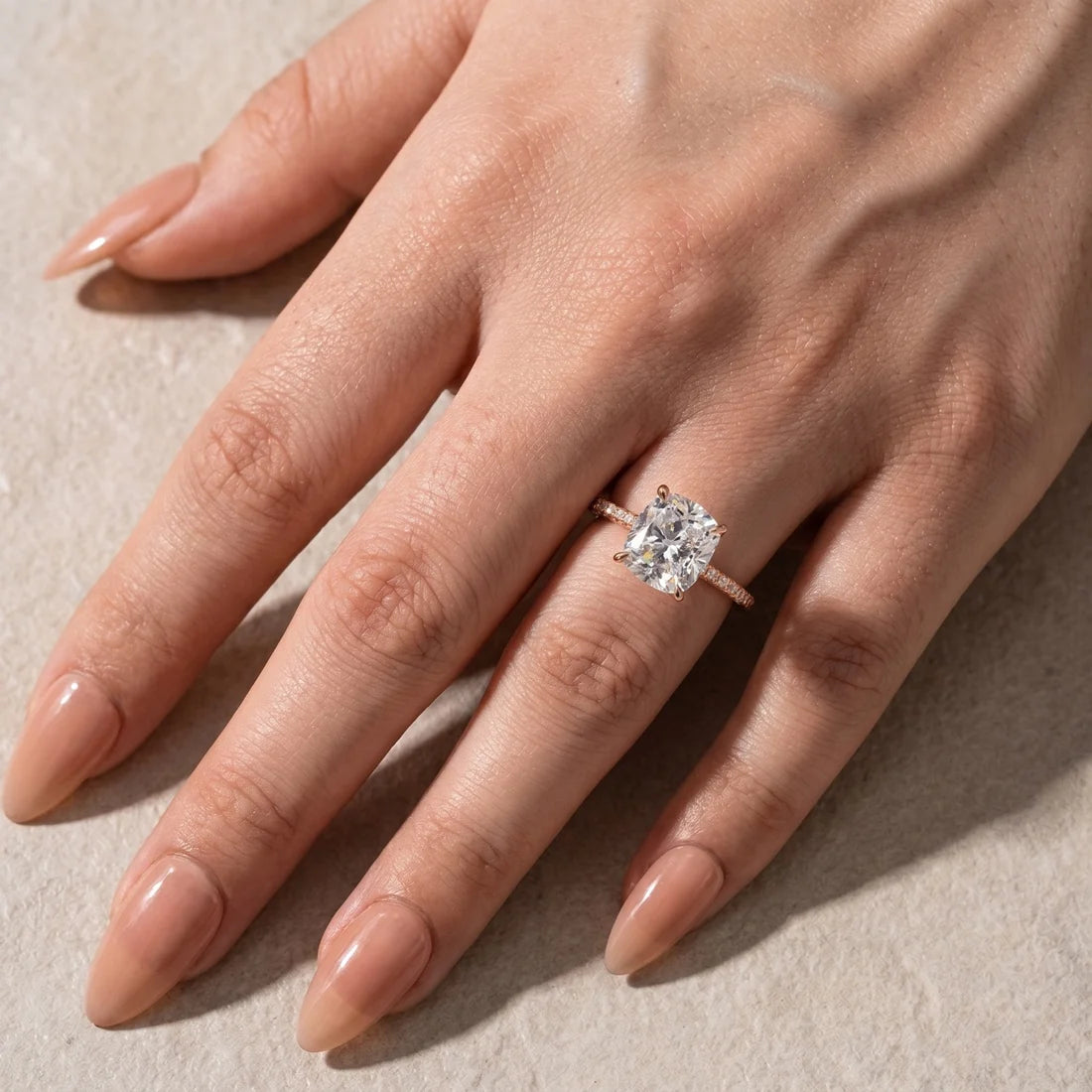 Cushion Cut Engagement Ring