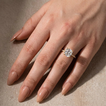 Cushion Cut Engagement Ring