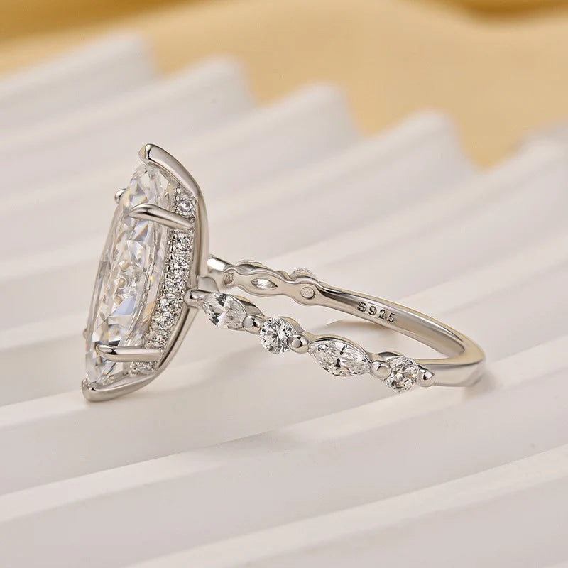 Marquise Cut Engagement Ring