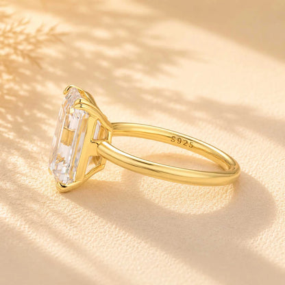 Emerald Cut Classic Engagement Ring
