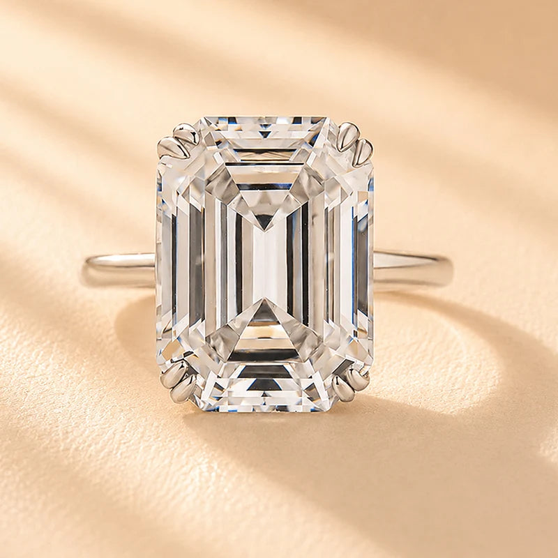 Emerald Cut Classic Engagement Ring