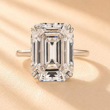 Emerald Cut Classic Engagement Ring