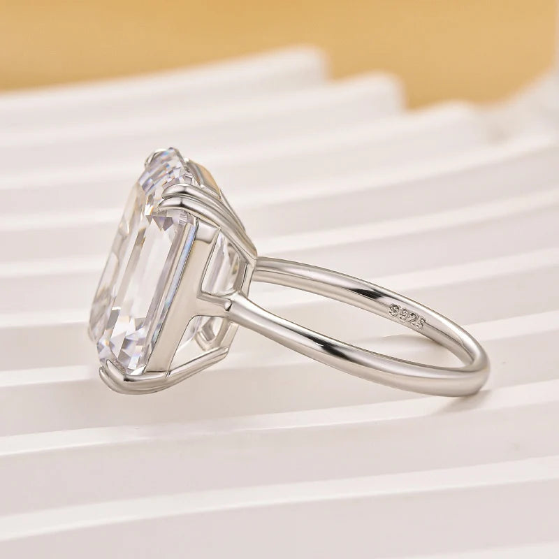 Emerald Cut Classic Engagement Ring
