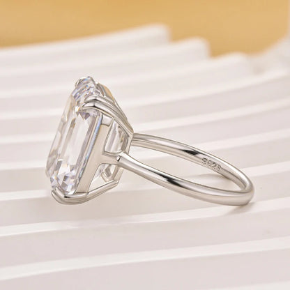 Emerald Cut Classic Engagement Ring