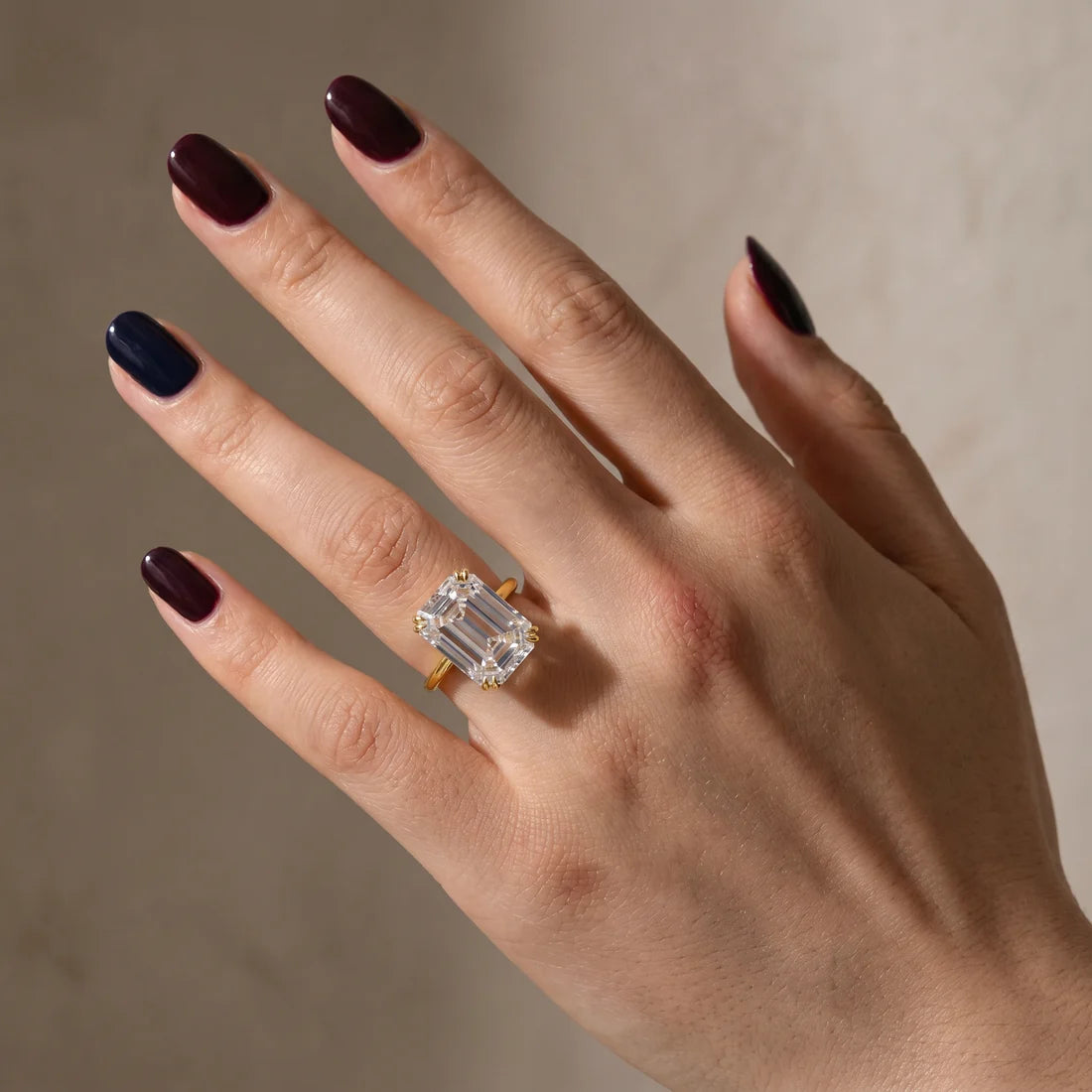 Emerald Cut Classic Engagement Ring