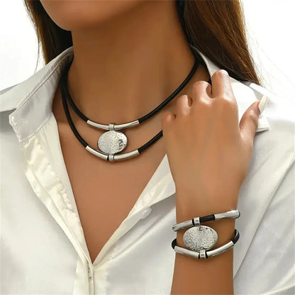Timeless Layered Necklace & Bracelet Set