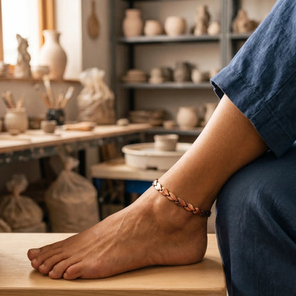 Zarinos's Bog Copper Anklet