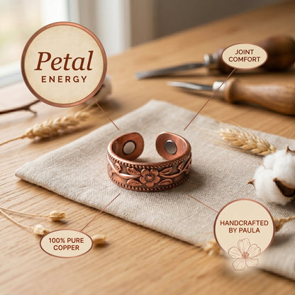 Zarino's Petal Copper Ring