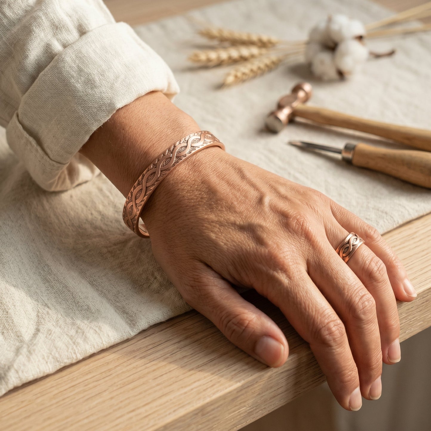Zarino's Knot Copper Set