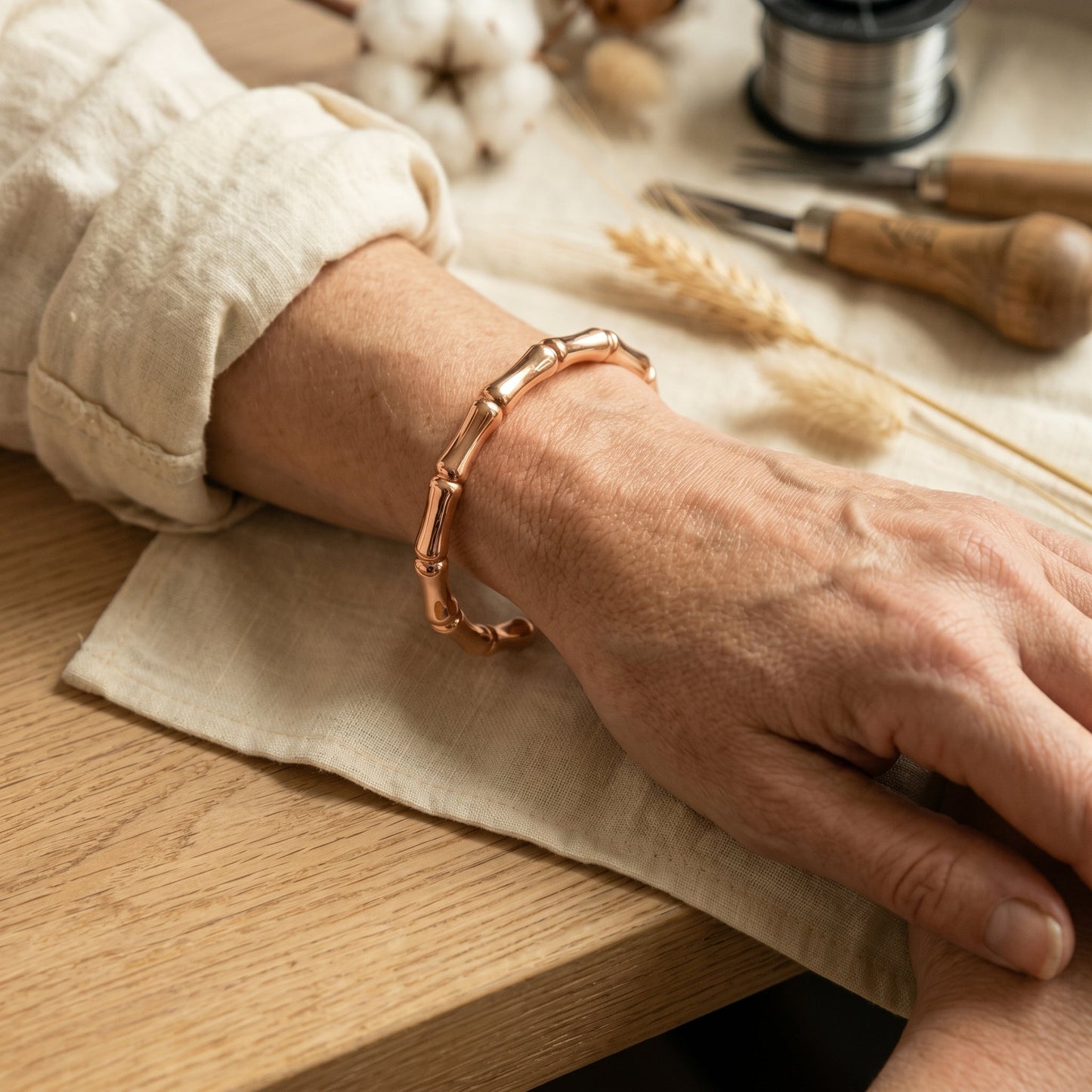 Zarino's Grove Copper Bracelet