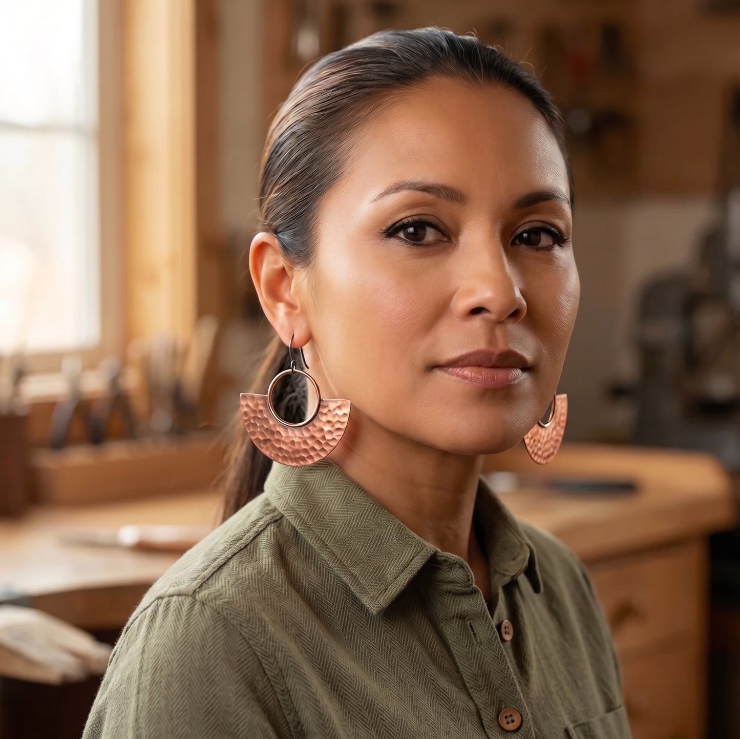 Zarino's Sol Copper Earrings