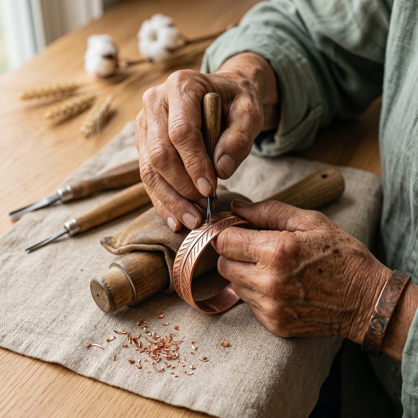 Zarino's Root Copper Bracelet