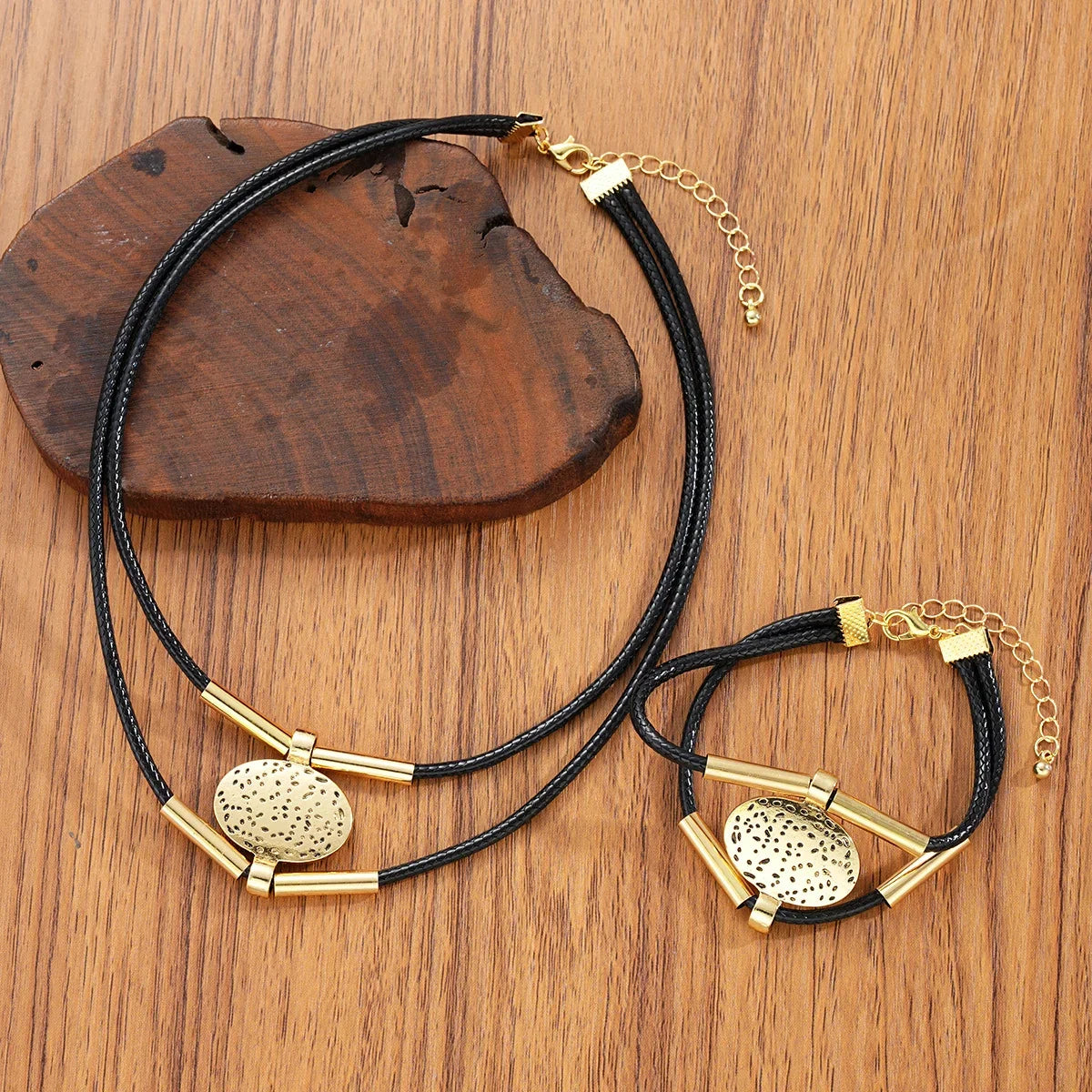 Timeless Layered Necklace & Bracelet Set
