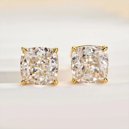 Cushion Cut Women's Stud Earrings