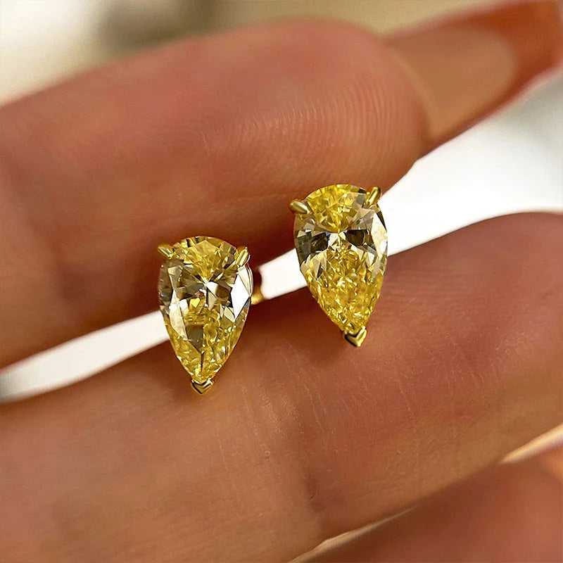 Classic Pear Cut Earrings