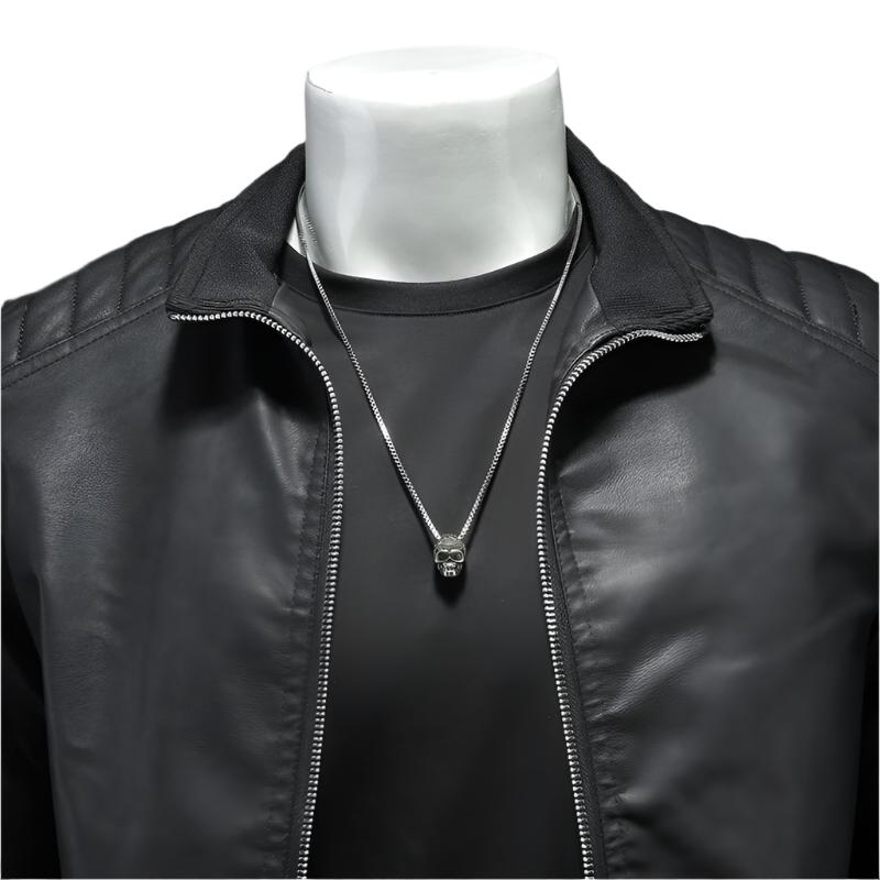 Timeless Trail Men's Leather Jacket for Classic Style and Comfort