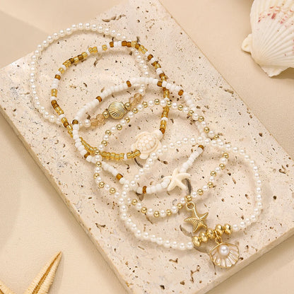 Ocean Dreams Pearl Bracelet Set