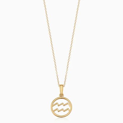 Zodiac sign necklace
