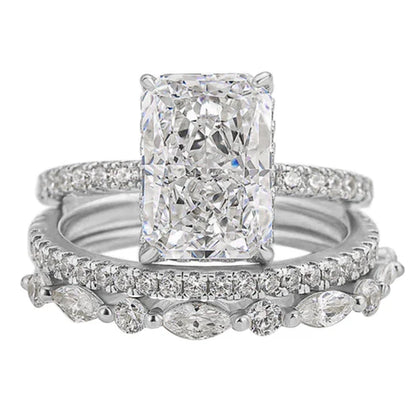 Jaily 3PC Wedding Ring Set