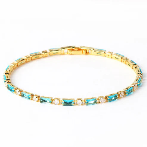 Natural Turquoise Stone Bracelet