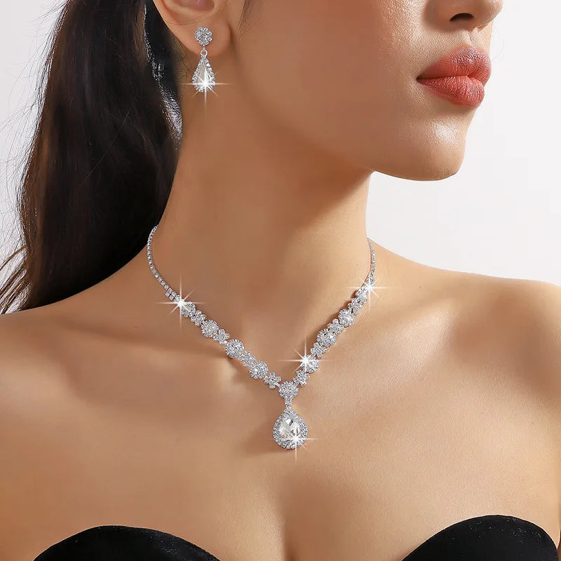 Timeless Crystal Garden Jewelry Set