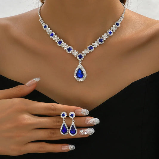 Timeless Crystal Garden Jewelry Set