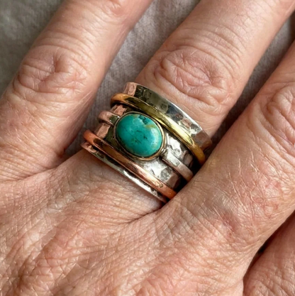 Coco - Vintage Turquoise Ring