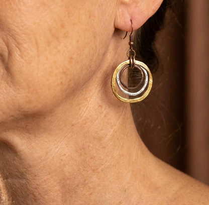 Gold & Silver Vintage Earrings