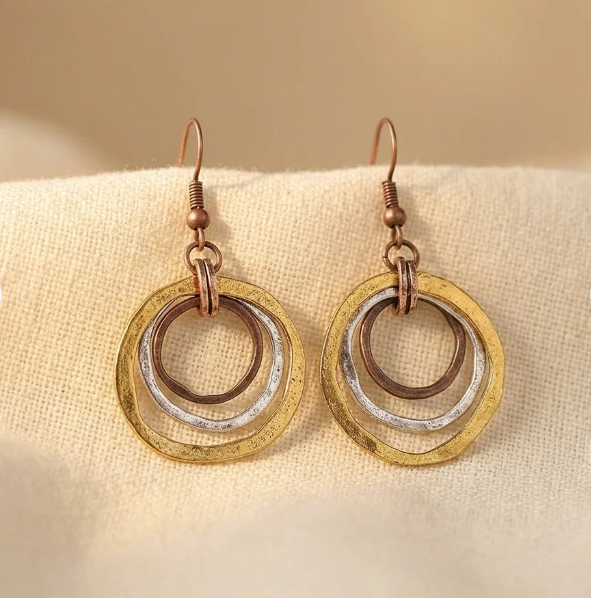 Gold & Silver Vintage Earrings