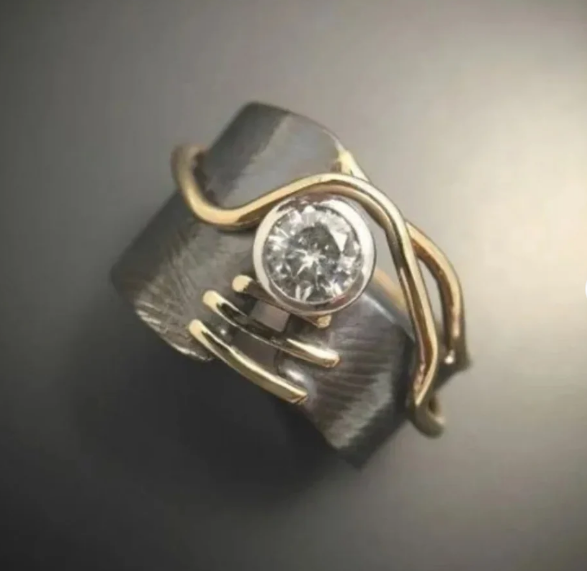 Vintage Silver Glow Ring