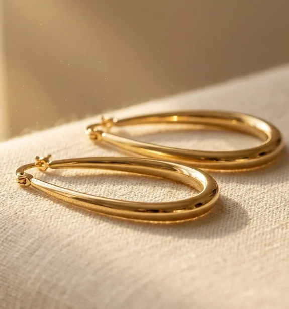 Exclusive Vintage Gold Earrings