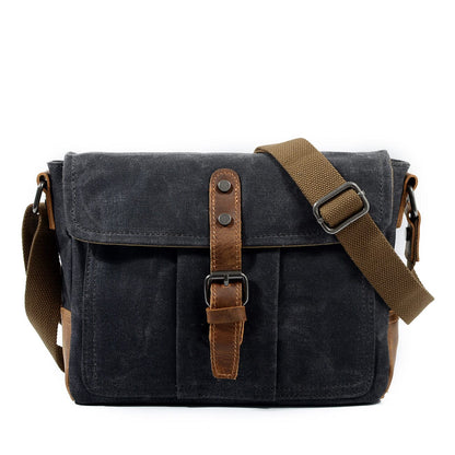 Small Canvas Messenger Bag | PARIS