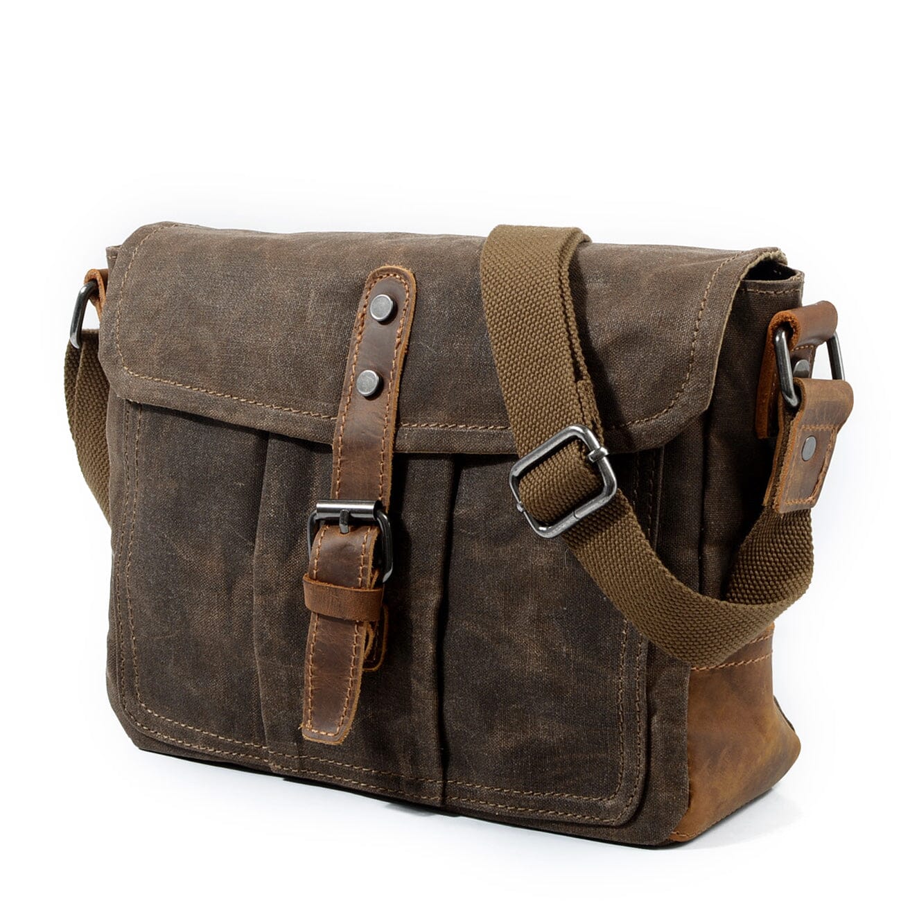 Small Canvas Messenger Bag | PARIS