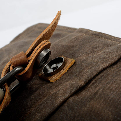 Small Canvas Messenger Bag | PARIS