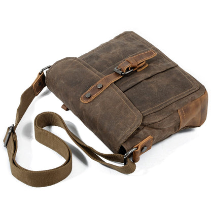 Small Canvas Messenger Bag | PARIS