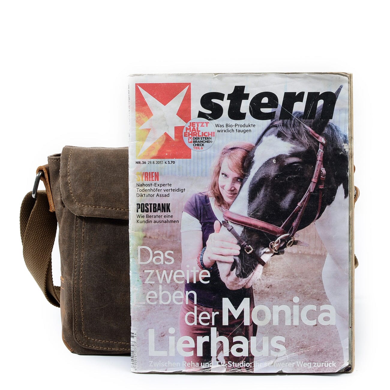 Small canvas shoulder bag | HEIDELBERG